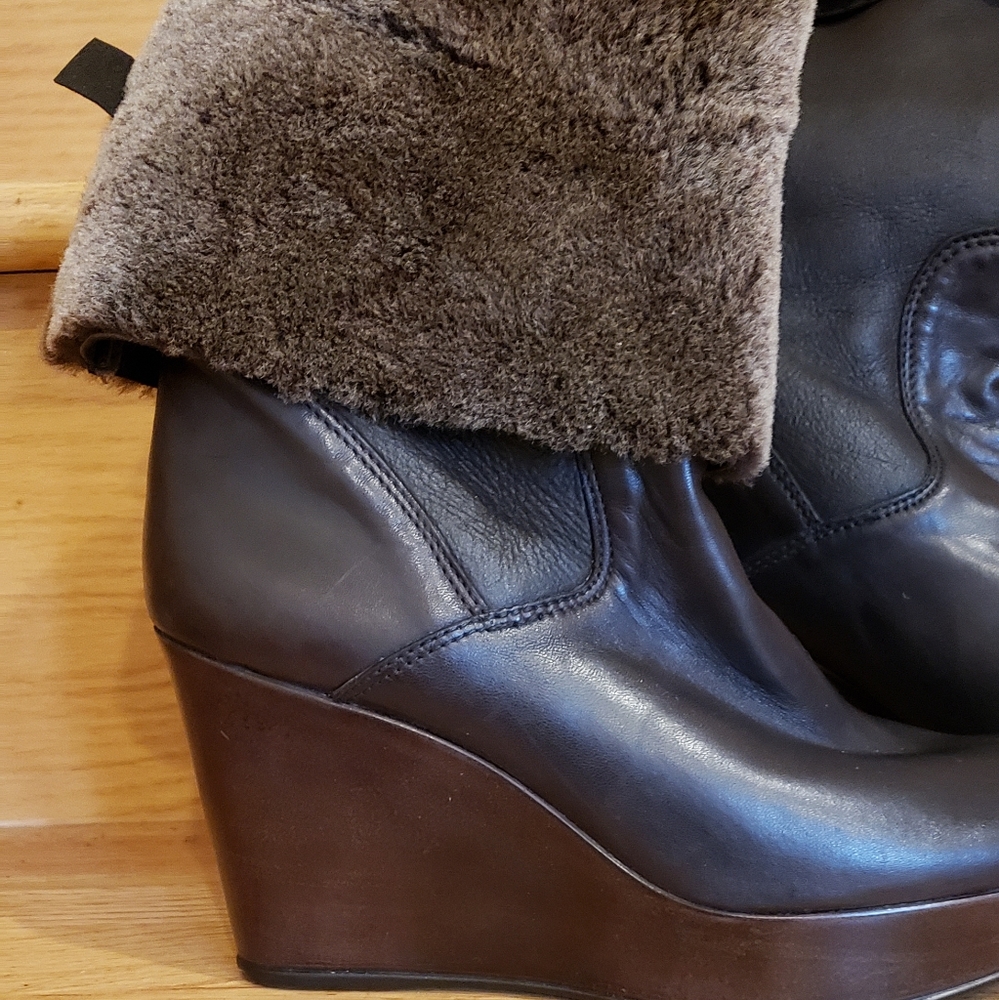 Stuart  Weitzman Genuine  Shirling winter boots - Picture 2 of 8